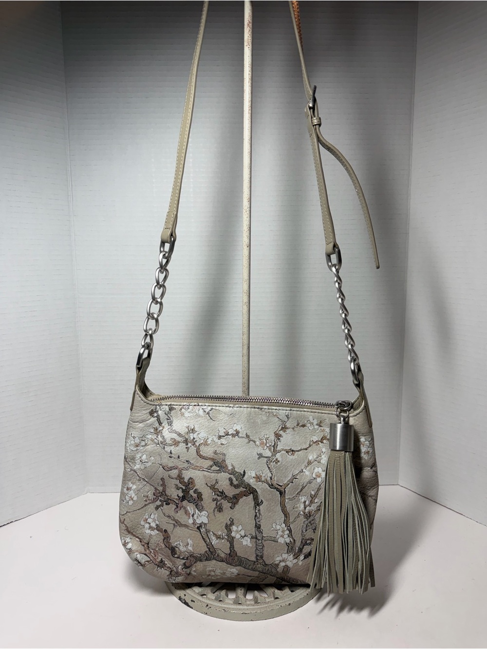 Icon Los Angeles Vincent Van Gogh Cherry Blossom Crossbody Bag
